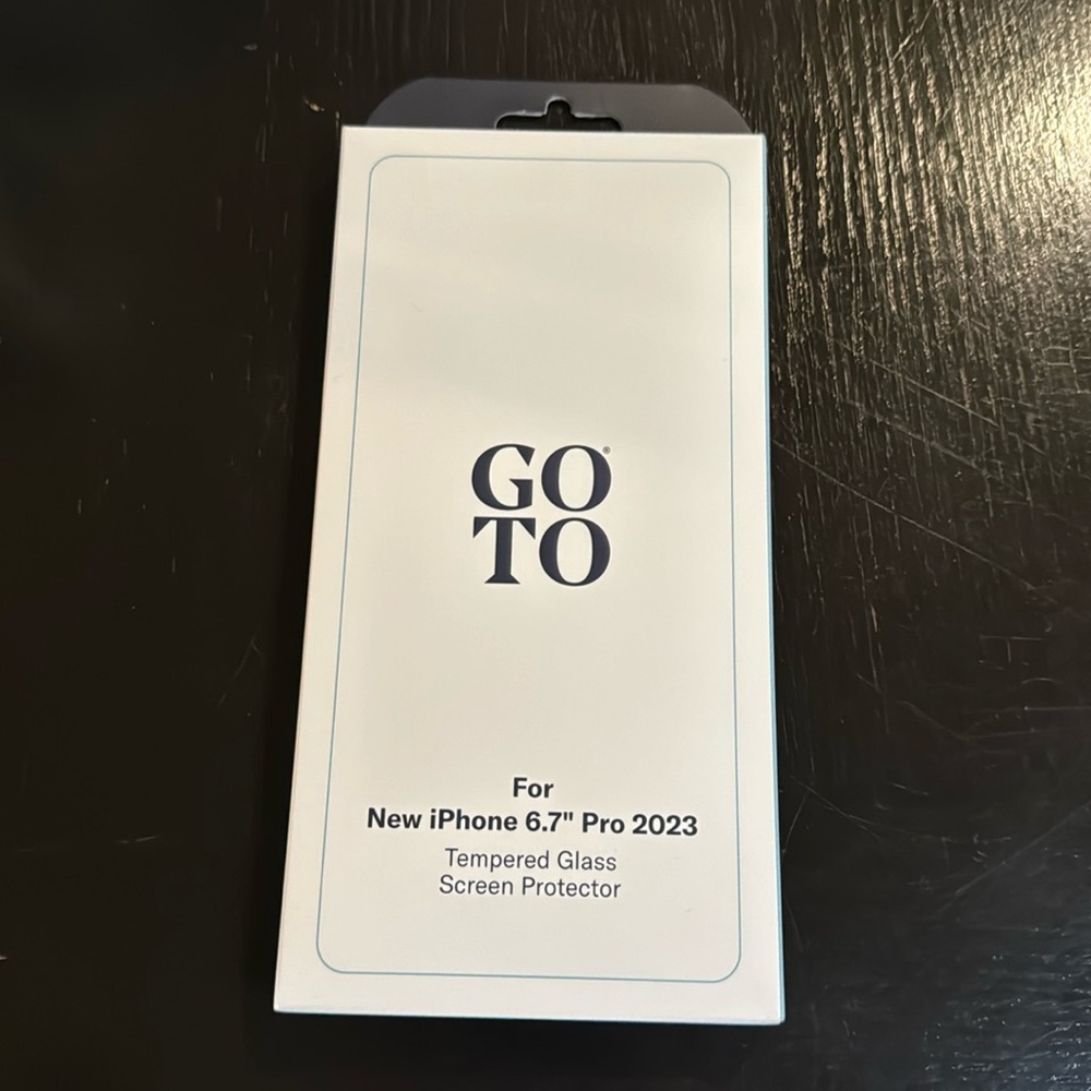 NEW IPHONE PRO TEMPERED GLASS SCREEN PROTECTOR